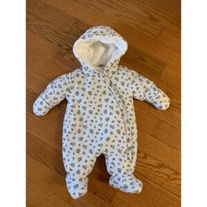 Infant One-Piece Snowsuit by "Happy Kids Canada Inc."  Size 0-3 months